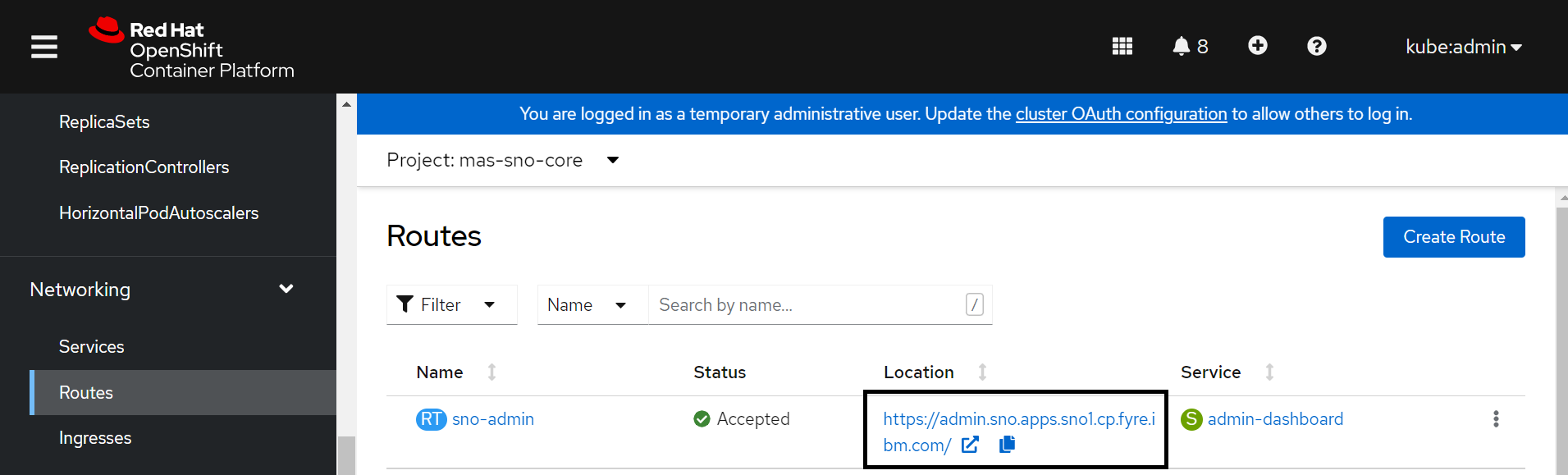 Single Node OpenShift